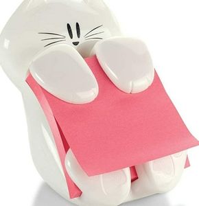 Post-it Pop-up Note Cat Dispenser